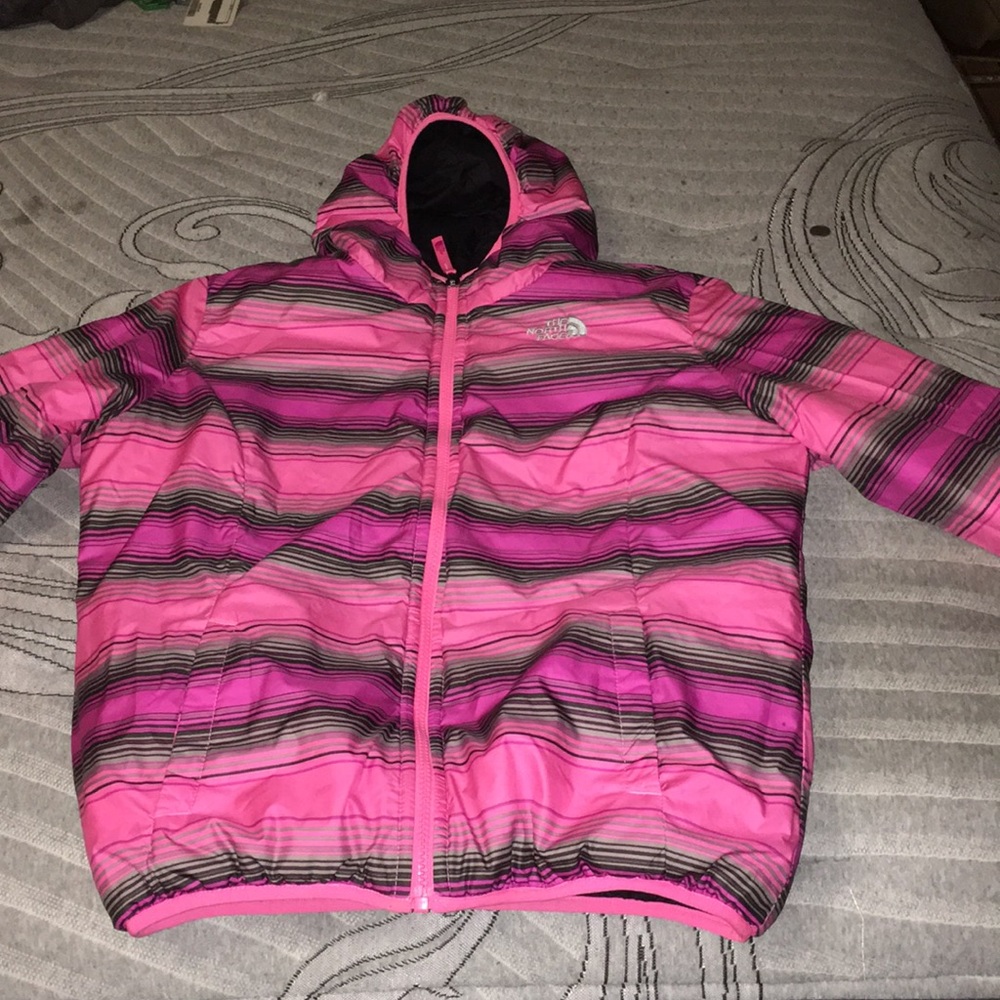 North face coat  size 14/16 kids